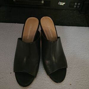 BCBGeneration Women's Black Mules 7.5 Worn Twice